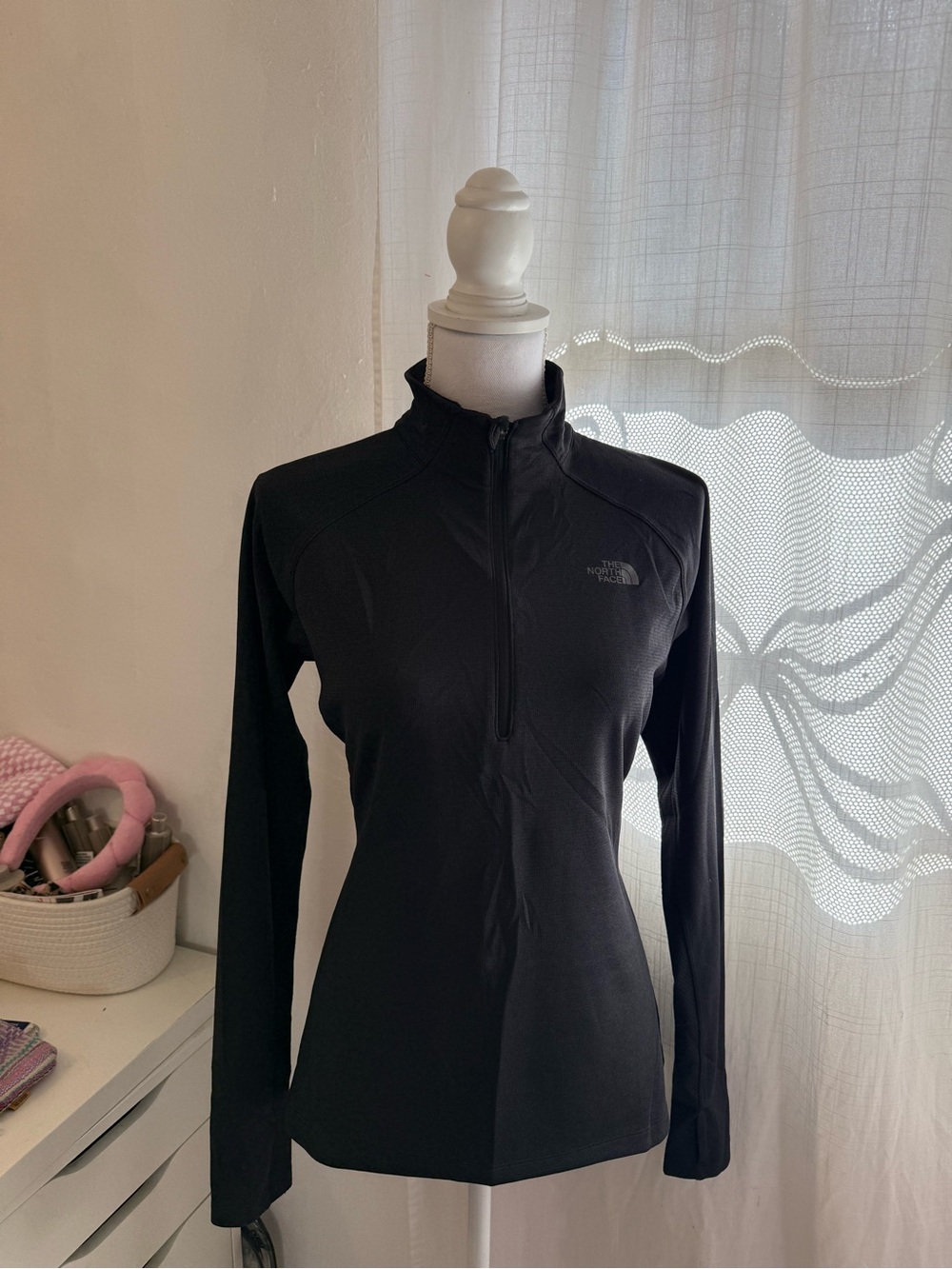 The North Face Black Half-Zip Athletic Top